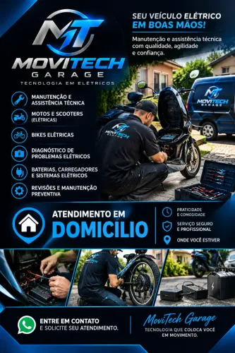 Manutenção de Scooter, Motos e Bikes Elétricas