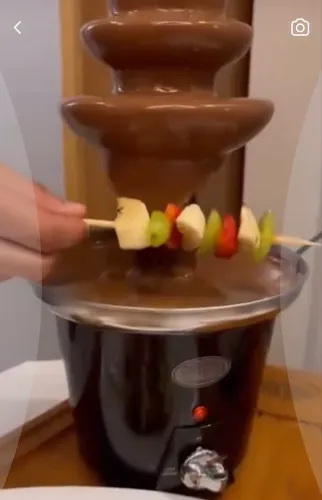 Cascata de chocolate