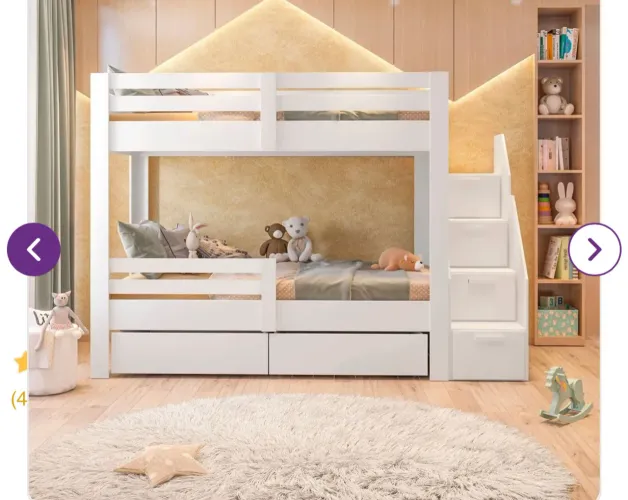 Bicama infantil nova na caixa embalada! Loja casatema! Produto qualidade!