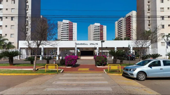 Apartamento mobiliado no Condomínio Vitalitá