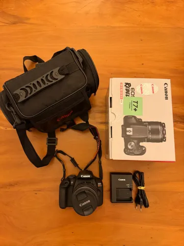 Camera Profissional Canon Eos Rebel T7