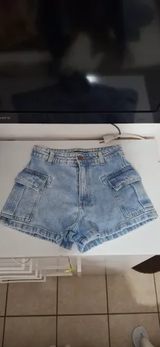 Short Saia Jeans 