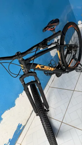 Bicicleta KSW quadro alumínio! 