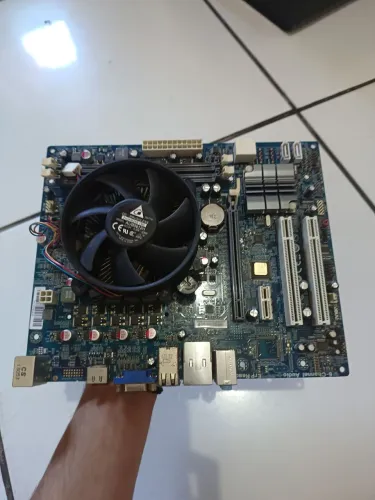 Kit Placa-Mãe + Processador Intel Core i3 3ª Ger + Cooler + 2x Memória RAM + Placa Captura