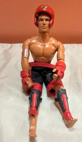 boneco Max Steel kick boxing - mattel