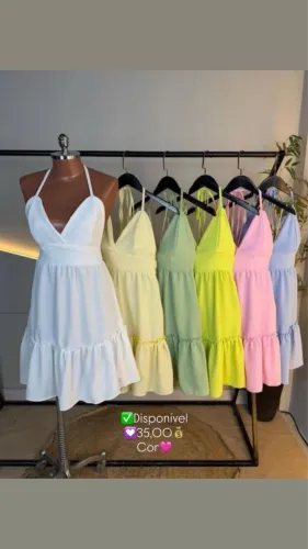 Vestido Liso