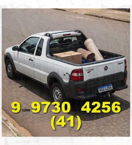 Frete em Cajuru*Uberaba*Bairro Alto*Guabirotuba*Jardim das Américas*Tarumã