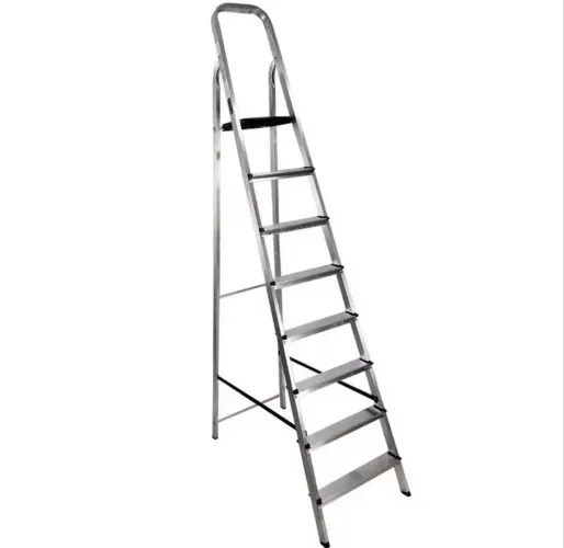 Escada doméstica de alumínio 8 degraus