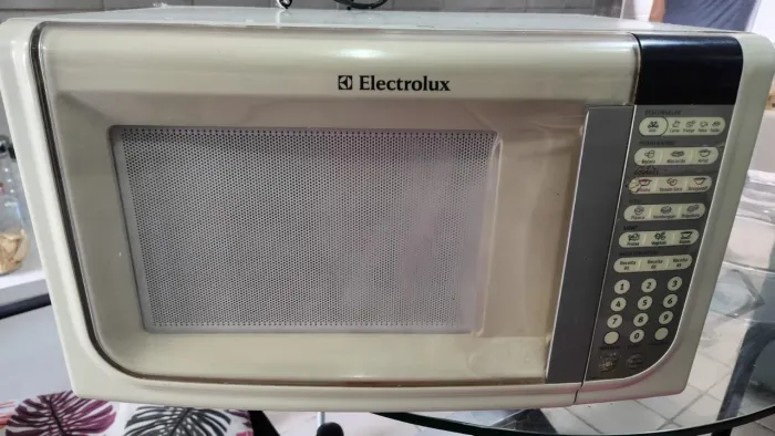 Microondas com defeito