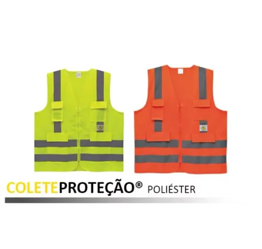 Bota e colete pra trabalhar de entregador 