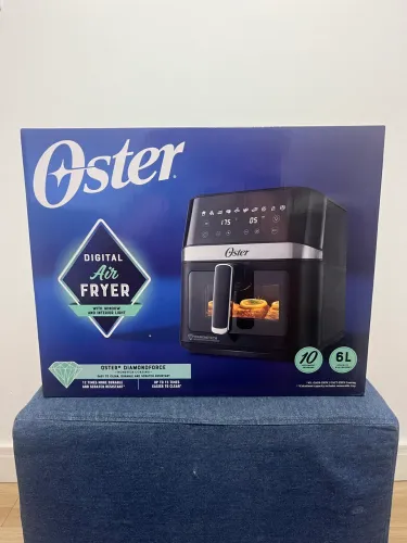 Fritadeira DiamondTech Oster 6L com Visor Transparente