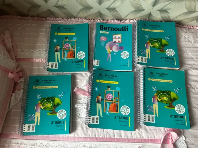 Serve para estudar para o ENEM-Livros para estudar do Santa Maria