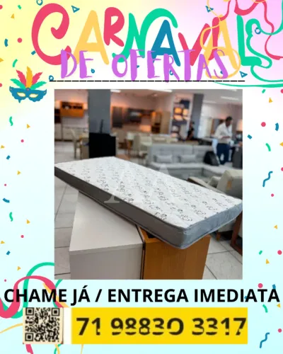 Colchão D20 Solteiro Ótimo para Carnaval 