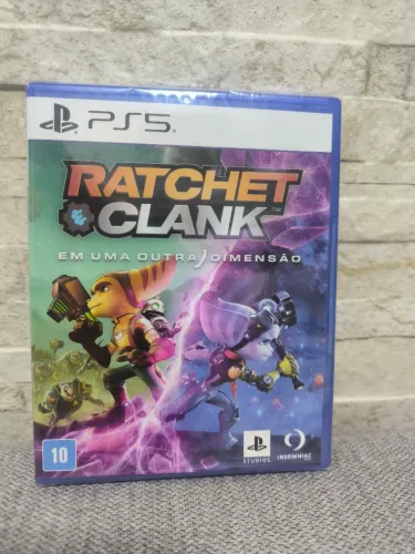 Jogo Ratchet e Clank - Em outra dimensão, para PS5 Lacrado