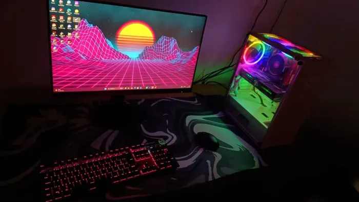 PC Gamer Completo - RTX 5060 + Monitor 180Hz + Periféricos