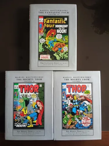 HQ Marvel Masterworks Fantastic Four & Thor importadas