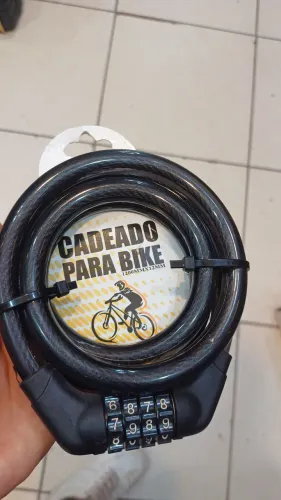 Cadeado cabo de aço