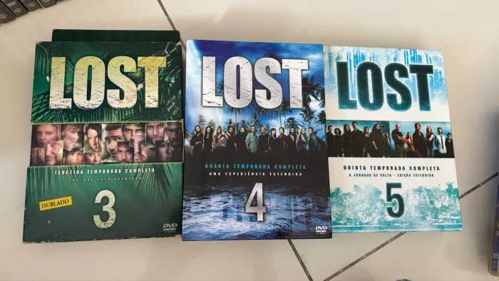 Box dvd LOST- ORIGINAIS