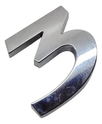 Emblema Numero Tres Byd Et3