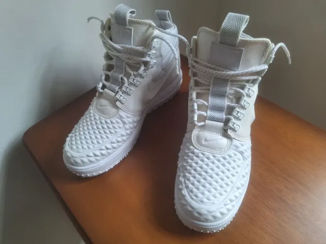 Nike lunar force duckboot branca 41.