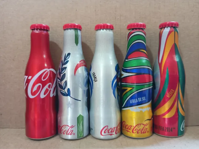 Garrafinhas Coca-Cola Copa do Mundo 2014
