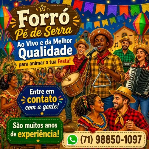 Grupo de Forró Pé de Serra Ao Vivo - Contrate!