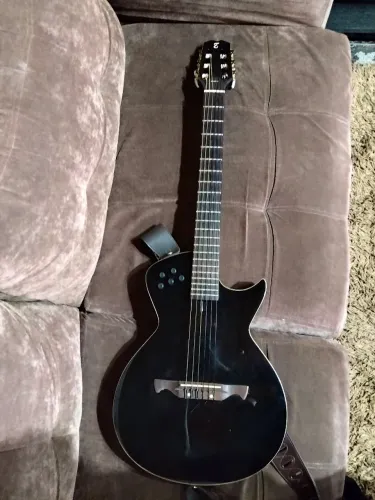 Violão Flat Black Piano