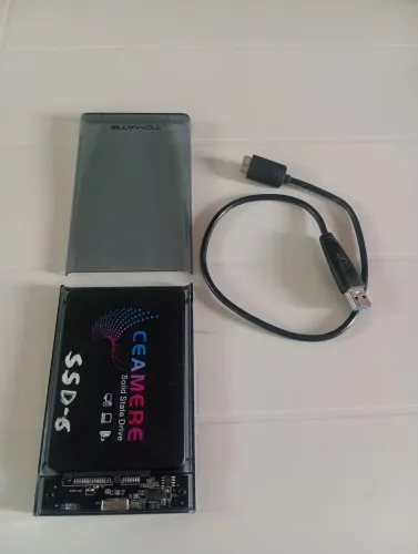 SSD PORTÁTIL 1TB (1 TERA) SATA COM ADAPTADOR NOVO 