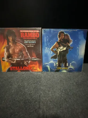 Trilha sonora de filmes. Disco de vinil