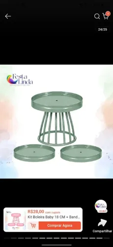 Boleira e bandejas