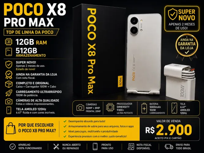POCO X8 PRO MAX ? 12GB RAM + 512GB