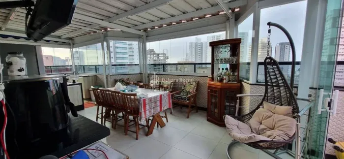 Duplex, 3 Dorms c/1 Suíte, Lazer, 2 Vagas de Garagem demarcadas, Churrasqueira e Forno de 