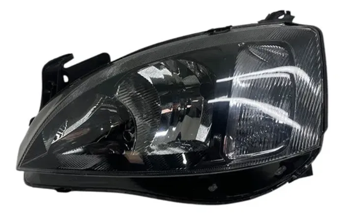 Farol Mascara Negra Lado Esquerdo Corsa Montana 2008 2011 Esquerdo/motorista