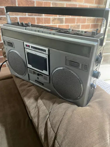 RÁDIO NATIONAL BOMBOX RX 5104 F anos 80