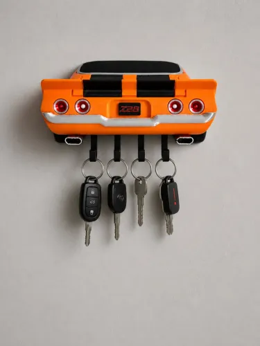 Porta-Chaves / Suporte Decorativo Carros Clássico Z28 (Presente Dia dos Pais)