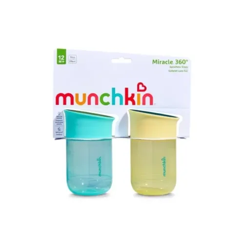 Copo Munchkin Miracle 360 296ml 12+m, 2 Un, Versão 2026