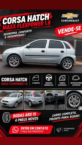 Chevrolet Corsa Hat. Maxx 1.8 MPFI 8V Flexpower 5P 2006