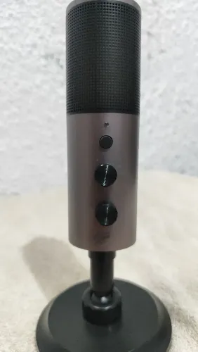 Microfone HAVIT GK65 RGB (inclui cabo)