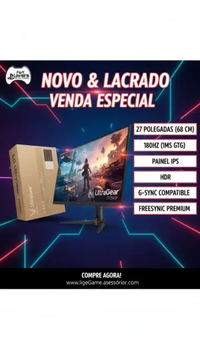 Monitor LG 27" polegadas novo lacrado