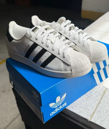 Tênis Adidas Originals Superstar - Branco+Preto