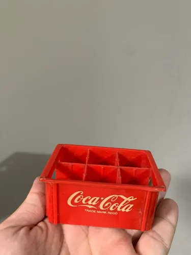 Miniatura de engradado da Coca-Cola,