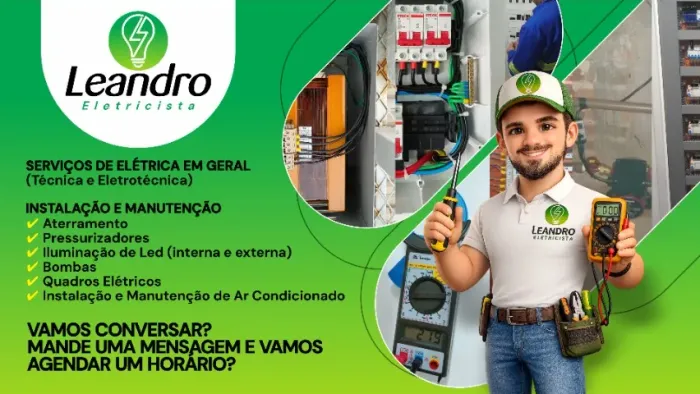 Leandro Eletricista Profissional em Ilhabela/SP