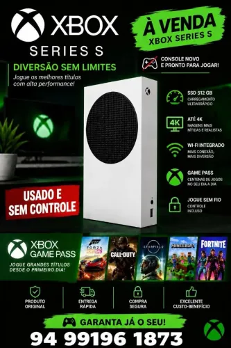 Vendo um XBOX série