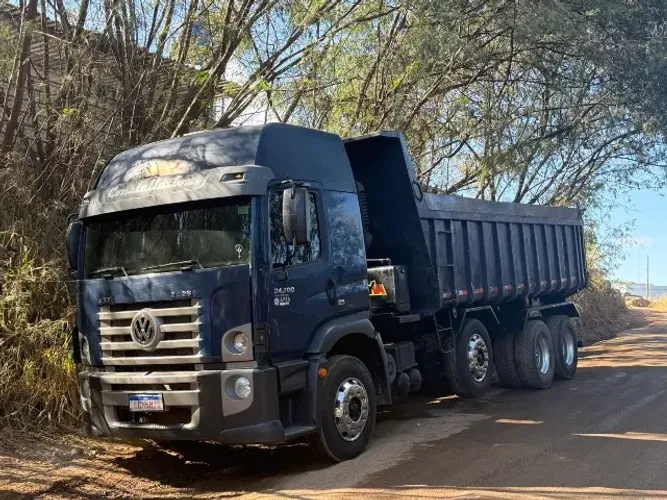 VW 24.280 Bitruck caçamba