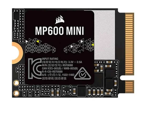 SSD PCIe Corsair MP600 MINI, 1TB, M.2 NVMe Novo, lacrado!