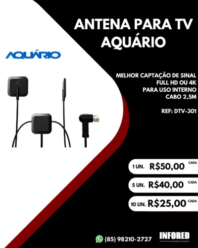 Antena interna digital DTV-301