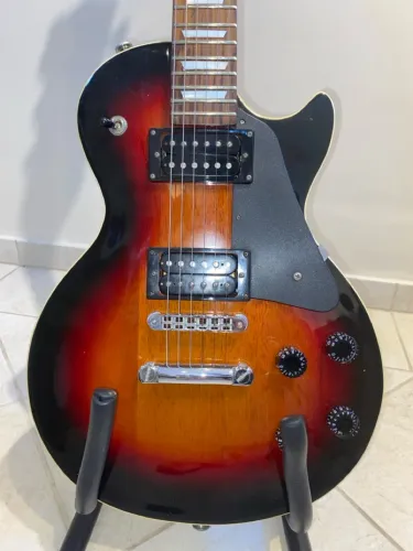 Guitarra Elétrica Les Paul Golden - Sunburst (Regulada e Pronta para Tocar!)