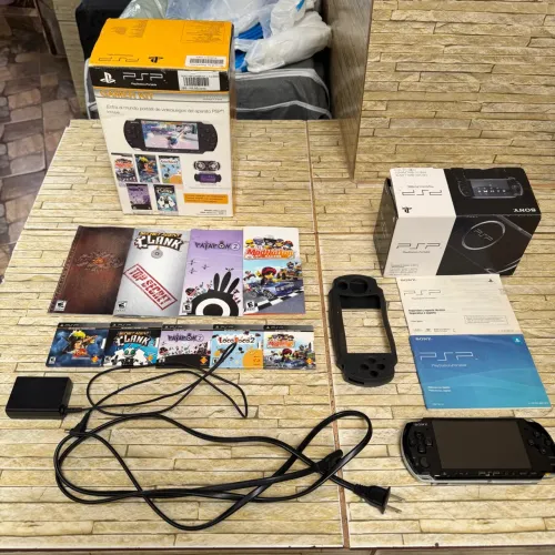 KIT GAMER PSP - Completo com serial batendo