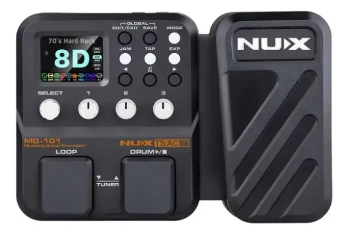 Pedaleira NUX MG101 NOVA NA CAIXA