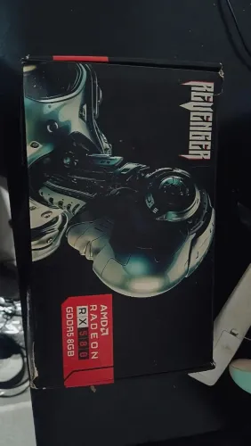 Placa De Video Amd Radeon Rx580 8gb Gddr5 256 Bits revenger